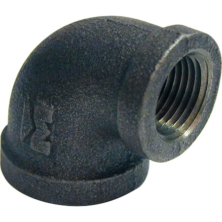 Southland 1 In. x 3/4 In. 90 Deg. Reducing Malleable Black Iron Elbow 1/4 Bend 520-154BG